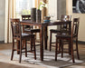 Bennox Counter Height Dining Table and Bar Stools (Set of 5) - Home Furniture And More (Brentwood, MD)