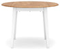 Gesthaven Dining Drop Leaf Table - Home Furniture And More (Brentwood, MD)