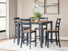 Gesthaven Counter Height Dining Table and 4 Barstools (Set of 5) - Home Furniture And More (Brentwood, MD)