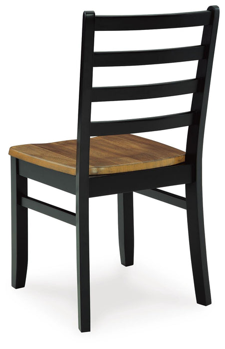 Blondon Dining Table and 6 Chairs (Set of 7) - Home Furniture And More (Brentwood, MD)