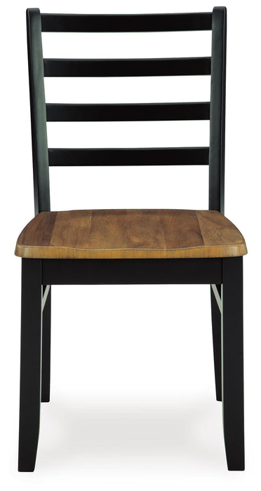 Blondon Dining Table and 6 Chairs (Set of 7) - Home Furniture And More (Brentwood, MD)