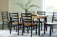 Blondon Dining Table and 6 Chairs (Set of 7) - Home Furniture And More (Brentwood, MD)