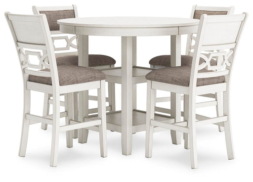 Erinberg Counter Height Dining Table and 4 Barstools (Set of 5) - Home Furniture And More (Brentwood, MD)