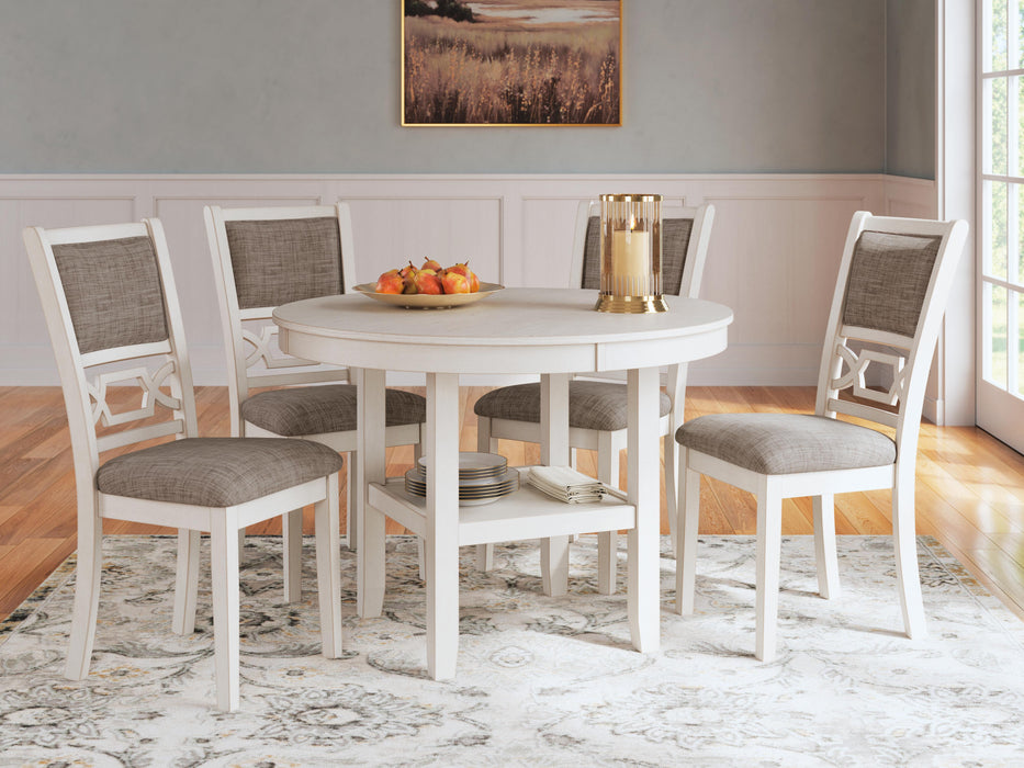 Erinberg Dining Table and 4 Chairs (Set of 5) - Home Furniture And More (Brentwood, MD)