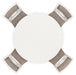 Erinberg Dining Table and 4 Chairs (Set of 5) - Home Furniture And More (Brentwood, MD)