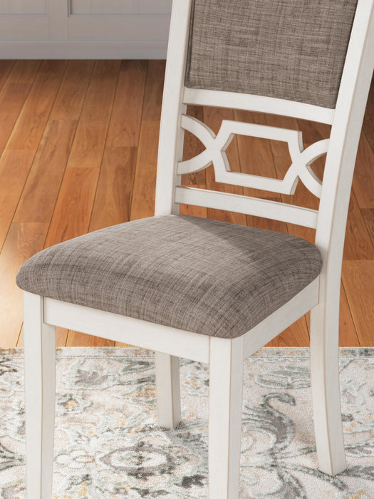 Erinberg Dining Table and 4 Chairs and Bench (Set of 6) - Home Furniture And More (Brentwood, MD)
