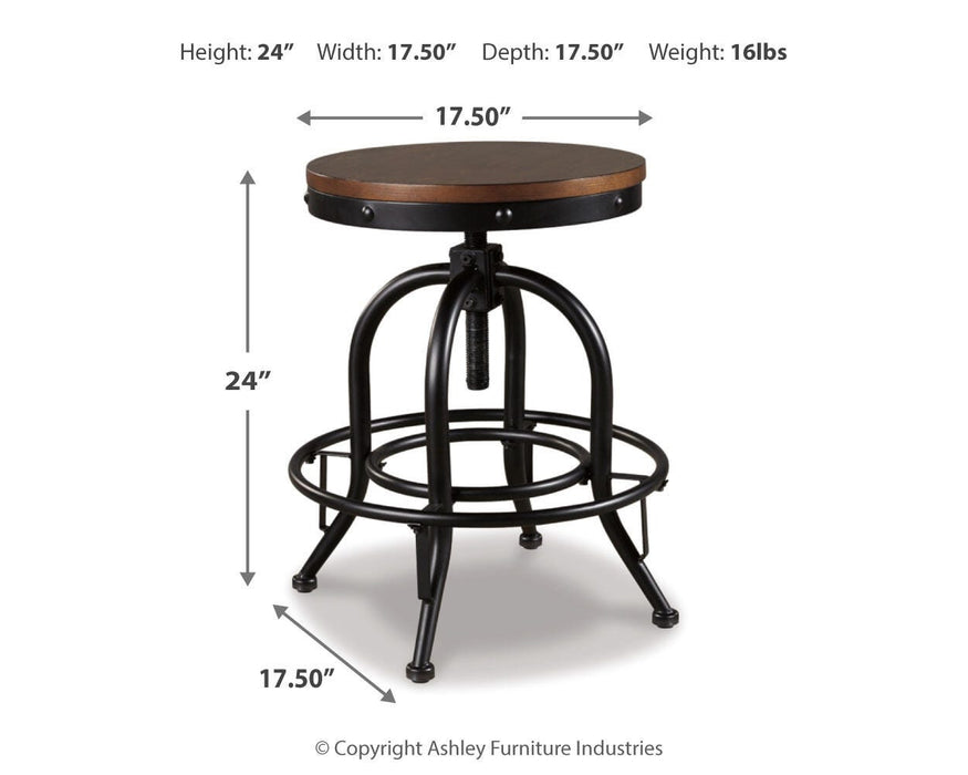 Valebeck Counter Height Bar Stool - Home Furniture And More (Brentwood, MD)
