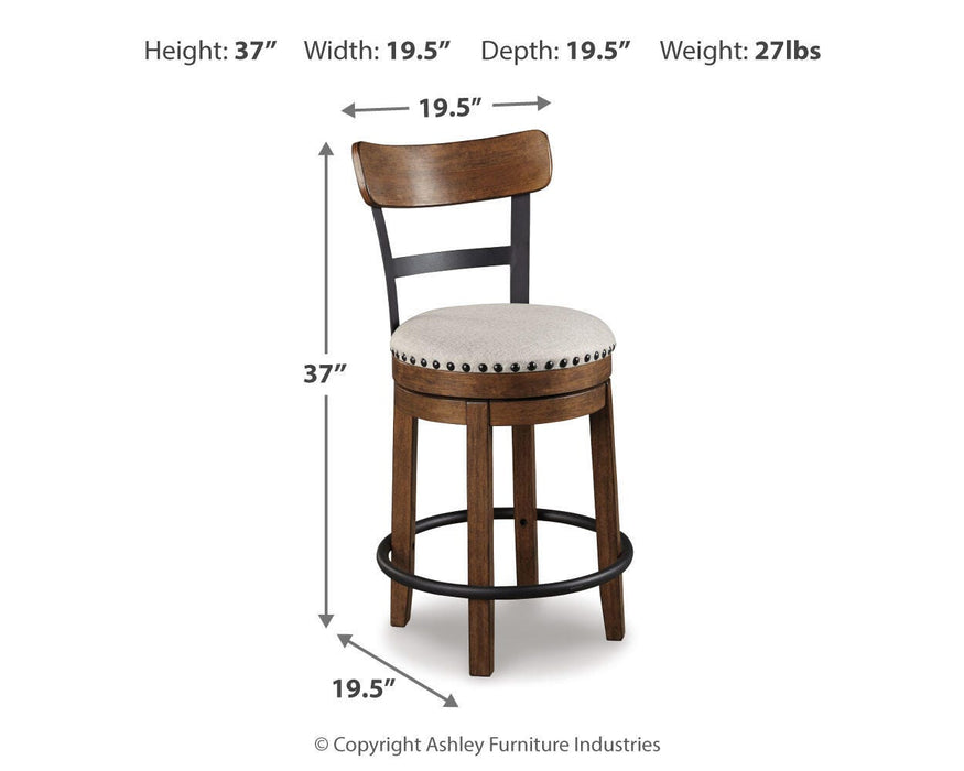 Valebeck Counter Height Bar Stool - Home Furniture And More (Brentwood, MD)