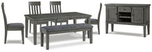 Hallanden Dining Room Set - Home Furniture And More (Brentwood, MD)