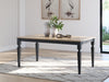 Brenkerton Dining Table - Home Furniture And More (Brentwood, MD)