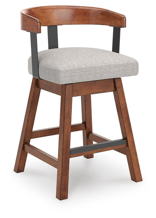 Ralene Counter Height Barstool (Set of 2) - Home Furniture And More (Brentwood, MD)