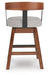 Ralene Counter Height Barstool (Set of 2) - Home Furniture And More (Brentwood, MD)