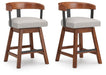 Ralene Counter Height Barstool (Set of 2) - Home Furniture And More (Brentwood, MD)