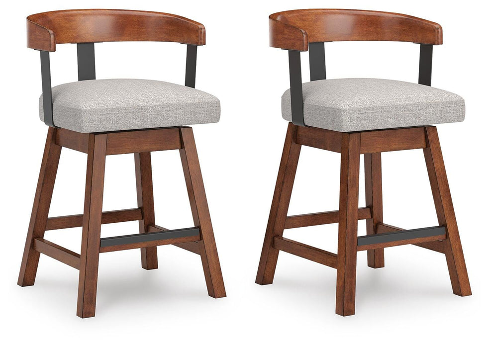 Ralene Counter Height Barstool (Set of 2) - Home Furniture And More (Brentwood, MD)