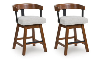 Ralene Counter Height Barstool (Set of 2) - Home Furniture And More (Brentwood, MD)