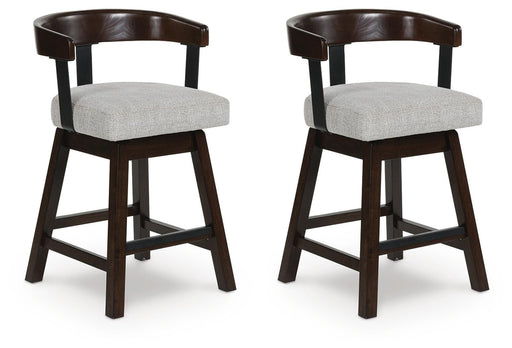 Haddigan Counter Height Barstool (Set of 2) - Home Furniture And More (Brentwood, MD)