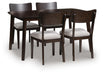 Mallenette Dining Table and 4 Chairs (Set of 5) - Home Furniture And More (Brentwood, MD)