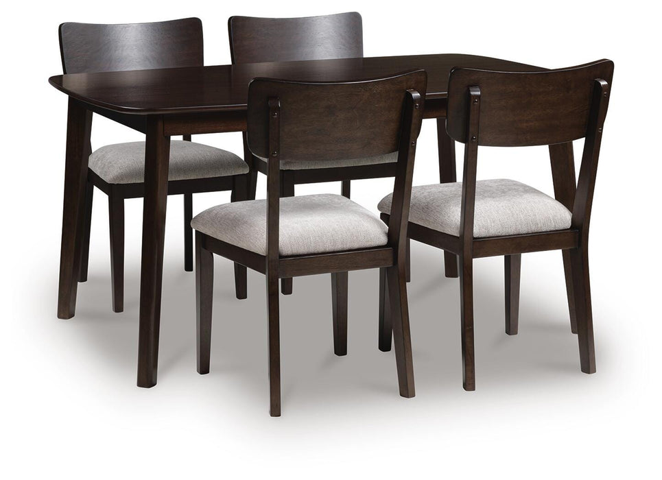 Mallenette Dining Table and 4 Chairs (Set of 5) - Home Furniture And More (Brentwood, MD)