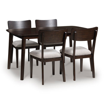 Mallenette Dining Table and 4 Chairs (Set of 5) - Home Furniture And More (Brentwood, MD)