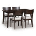 Mallenette Dining Table and 4 Chairs (Set of 5) - Home Furniture And More (Brentwood, MD)