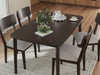 Mallenette Dining Table and 4 Chairs (Set of 5) - Home Furniture And More (Brentwood, MD)
