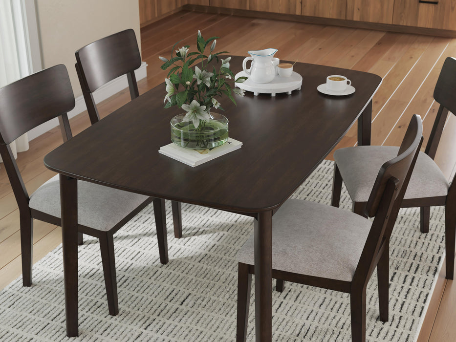 Mallenette Dining Table and 4 Chairs (Set of 5) - Home Furniture And More (Brentwood, MD)