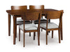 Tameride Dining Table and 4 Chairs (Set of 5) - Home Furniture And More (Brentwood, MD)