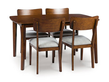 Tameride Dining Table and 4 Chairs (Set of 5) - Home Furniture And More (Brentwood, MD)
