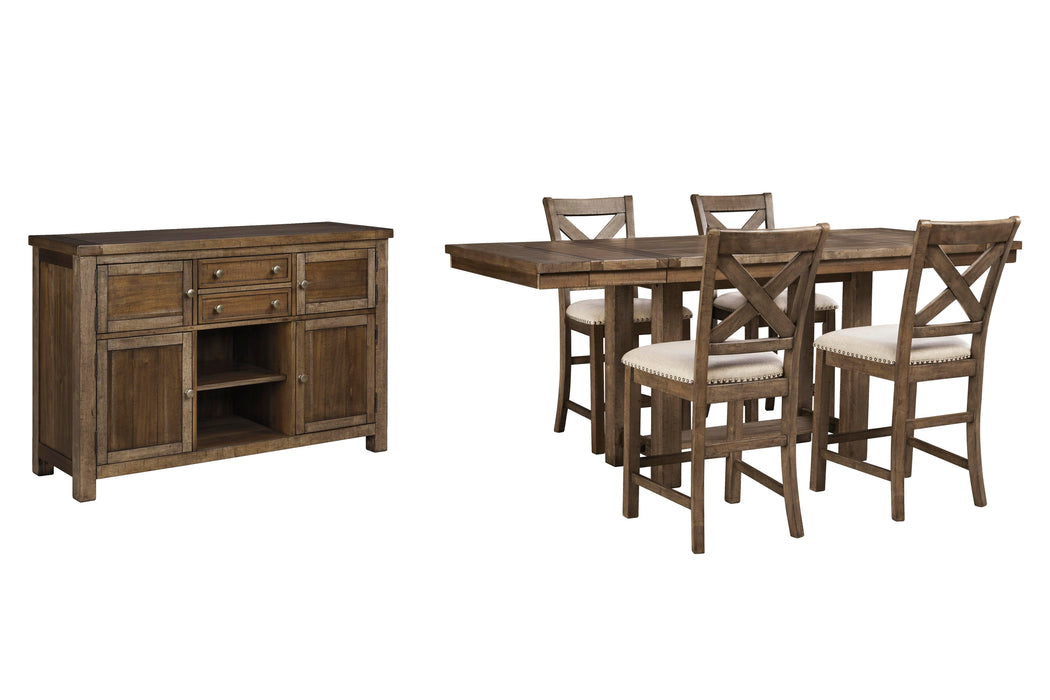 Moriville Counter Height Dining Set - Home Furniture And More (Brentwood, MD)