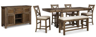 Moriville Counter Height Dining Set - Home Furniture And More (Brentwood, MD)