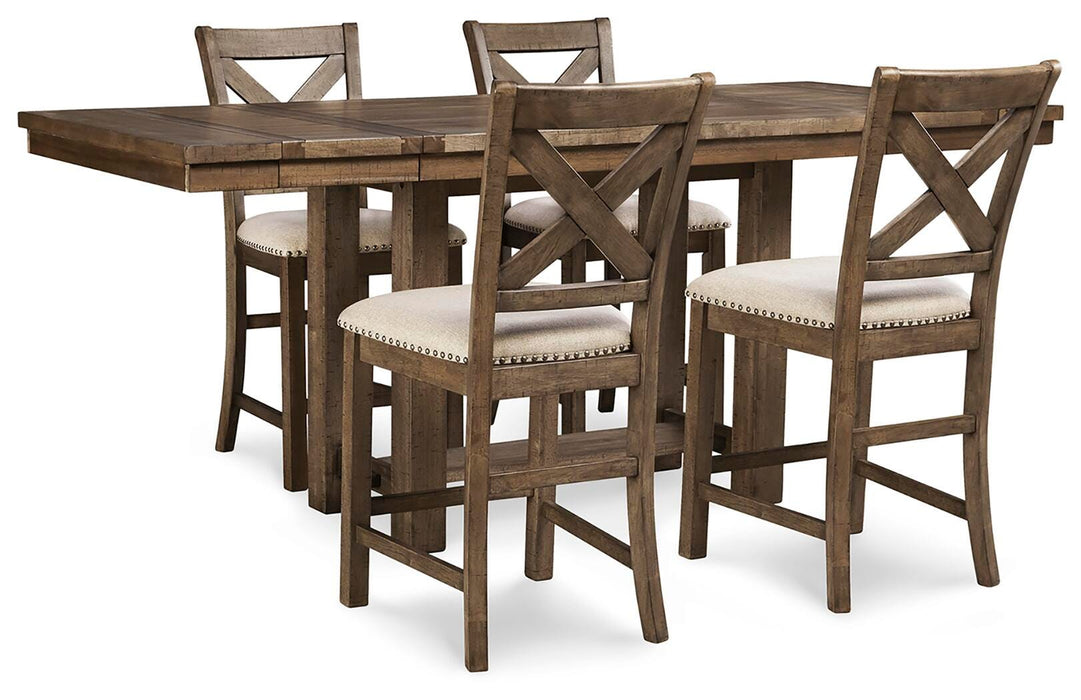 Moriville Counter Height Dining Set - Home Furniture And More (Brentwood, MD)