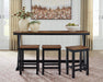 Wildenauer Counter Height Dining Table and 3 Barstools Set - Home Furniture And More (Brentwood, MD)
