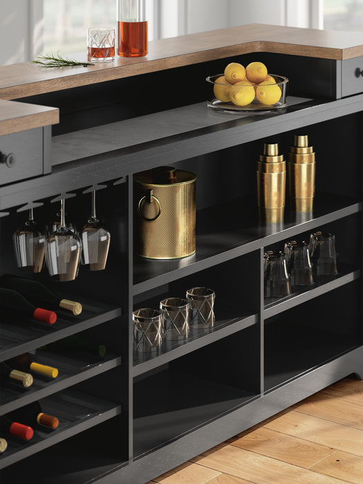 Wildenauer 78" Bar - Home Furniture And More (Brentwood, MD)