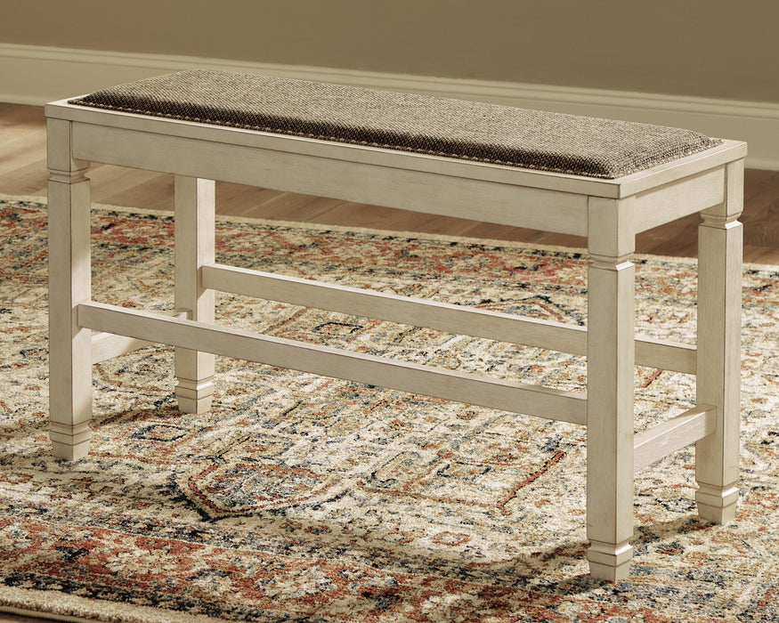 Bolanburg Counter Height Dining Bench - Home Furniture And More (Brentwood, MD)