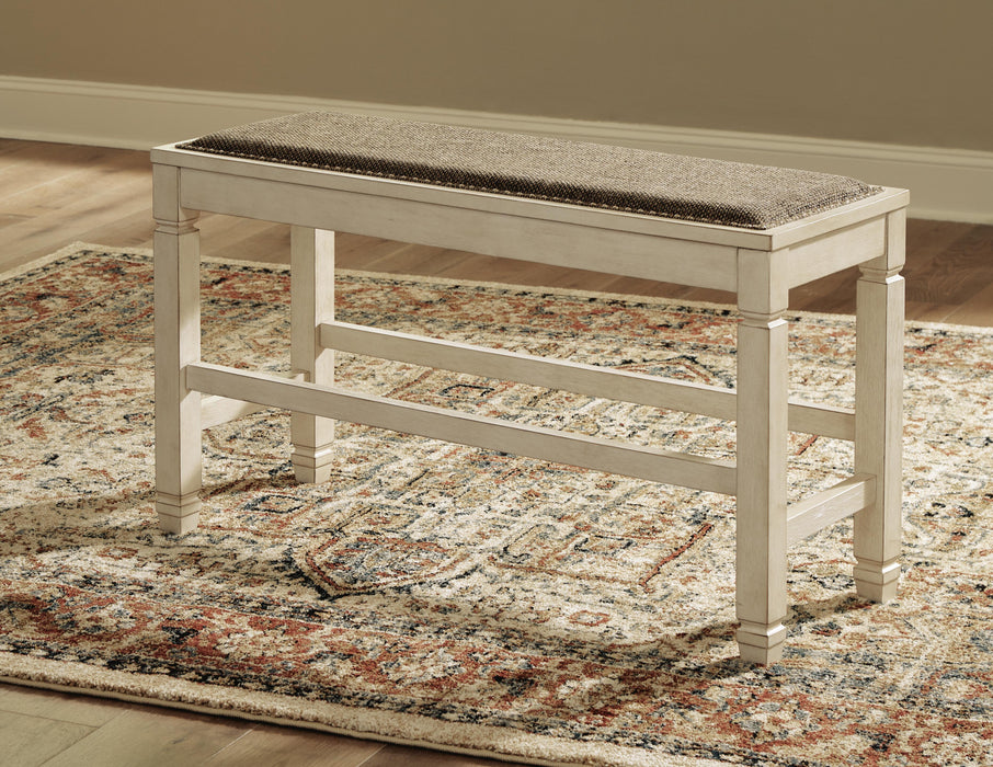 Bolanburg Counter Height Dining Bench - Home Furniture And More (Brentwood, MD)