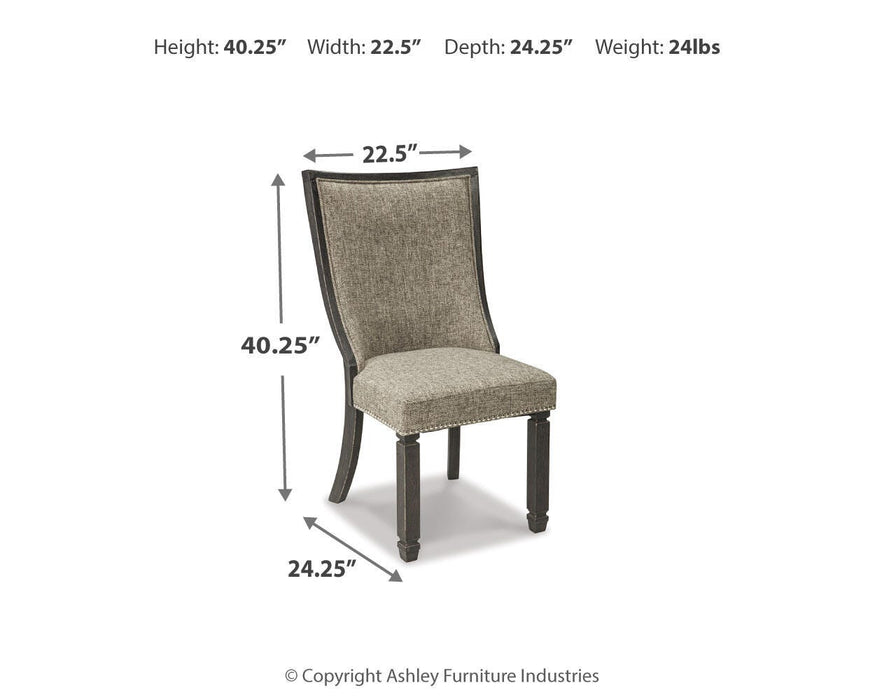 Tyler Creek Dining Chair Set - Home Furniture And More (Brentwood, MD)