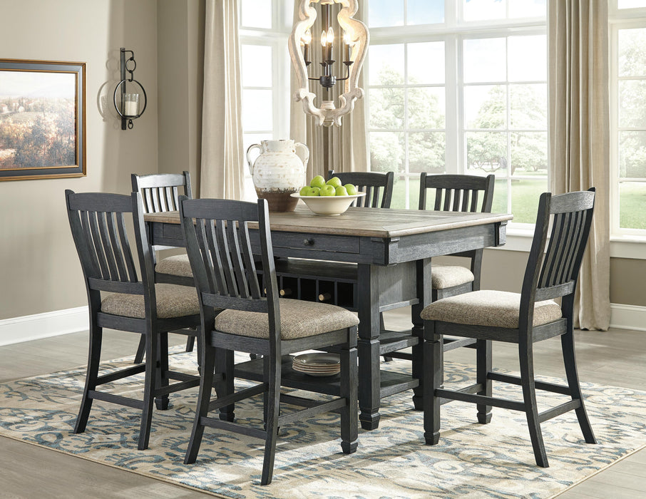 Tyler Creek Counter Height Dining Set - Home Furniture And More (Brentwood, MD)