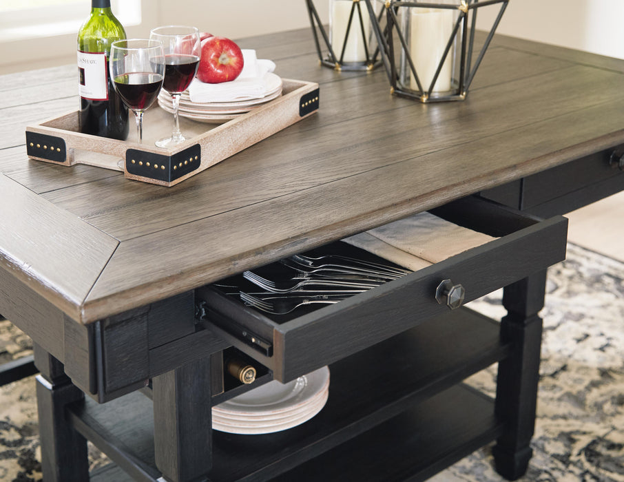 Tyler Creek Counter Height Dining Set - Home Furniture And More (Brentwood, MD)