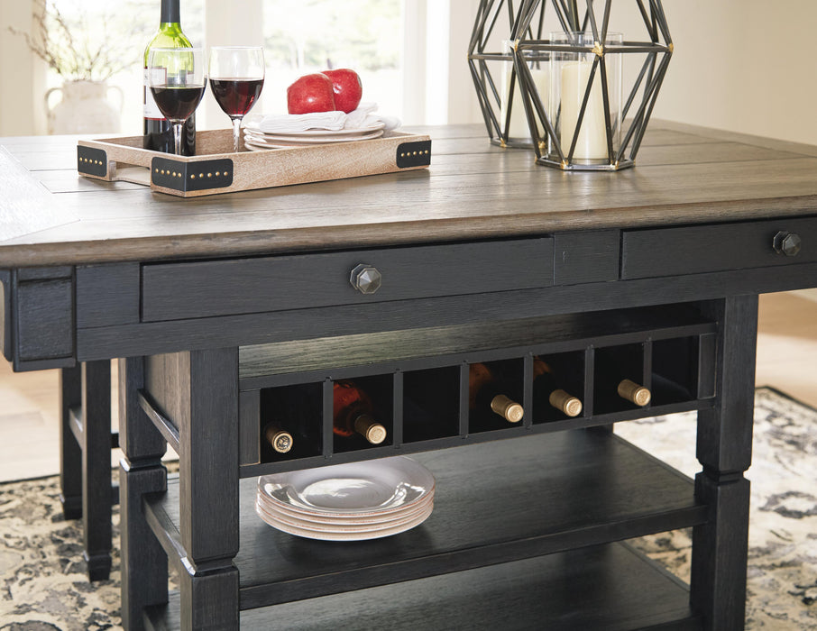 Tyler Creek Counter Height Dining Set - Home Furniture And More (Brentwood, MD)