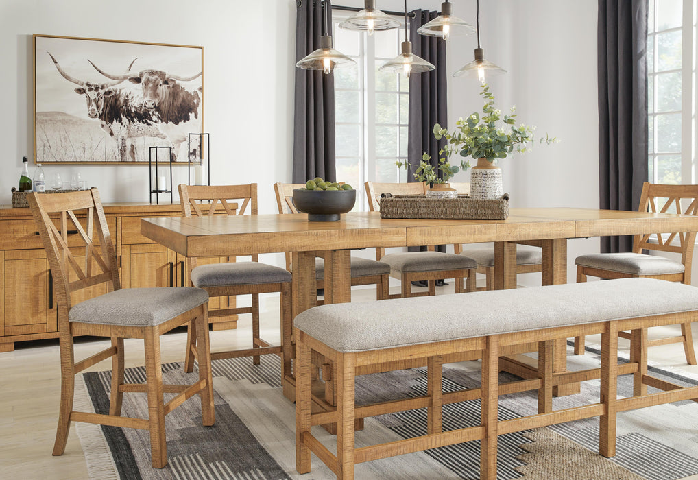 Havonplane 72" Counter Height Dining Bench - Home Furniture And More (Brentwood, MD)