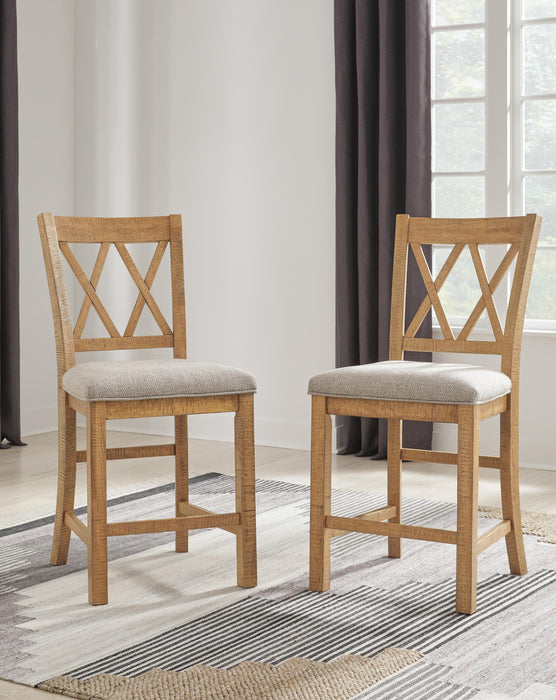 Havonplane Counter Height Barstool - Home Furniture And More (Brentwood, MD)