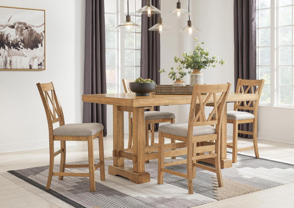 Havonplane Counter Height Barstool - Home Furniture And More (Brentwood, MD)