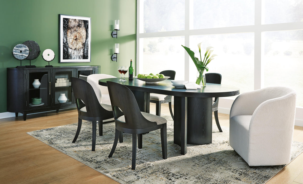Rowanbeck Dining Package - Home Furniture And More (Brentwood, MD)