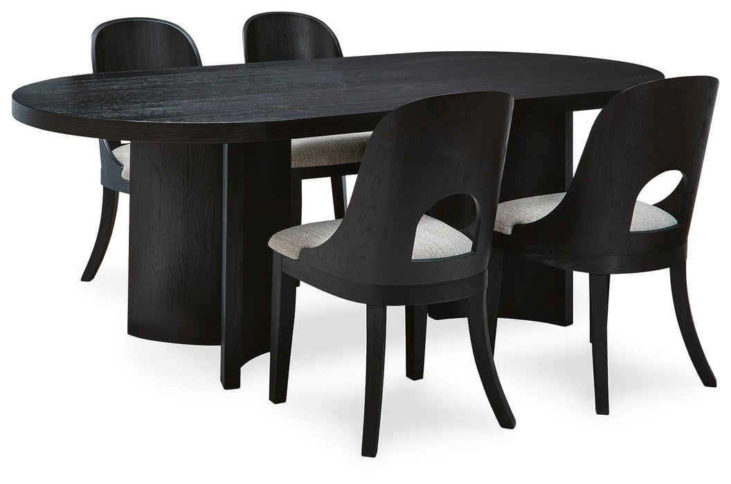 Rowanbeck Dining Package - Home Furniture And More (Brentwood, MD)