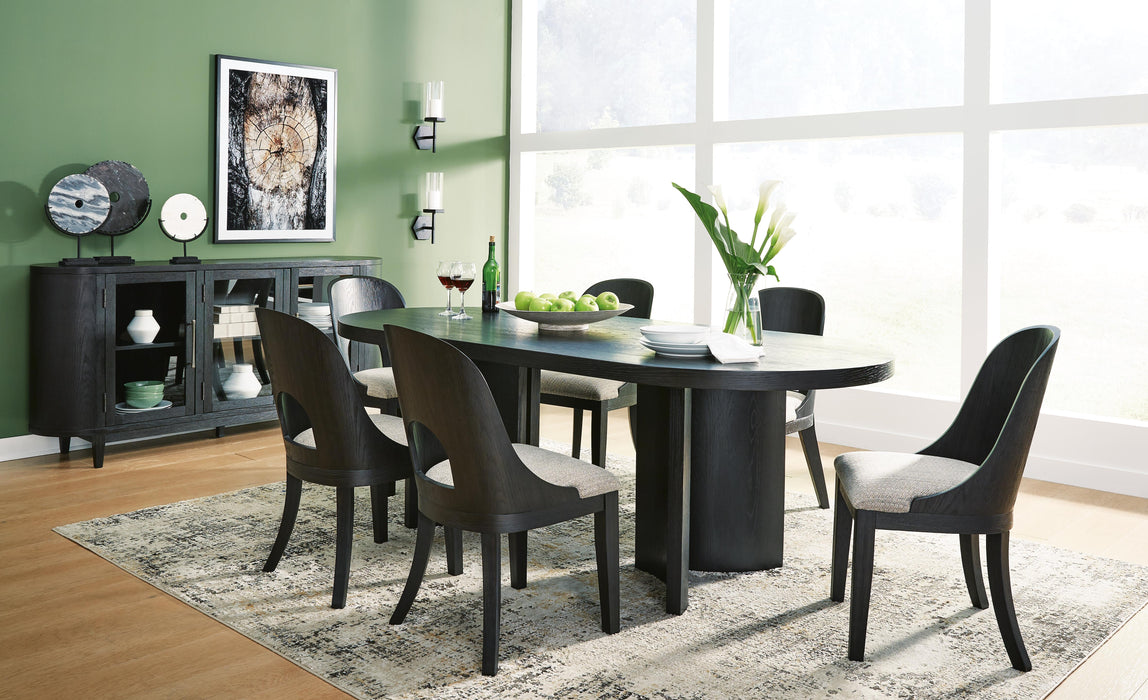Rowanbeck Dining Package - Home Furniture And More (Brentwood, MD)