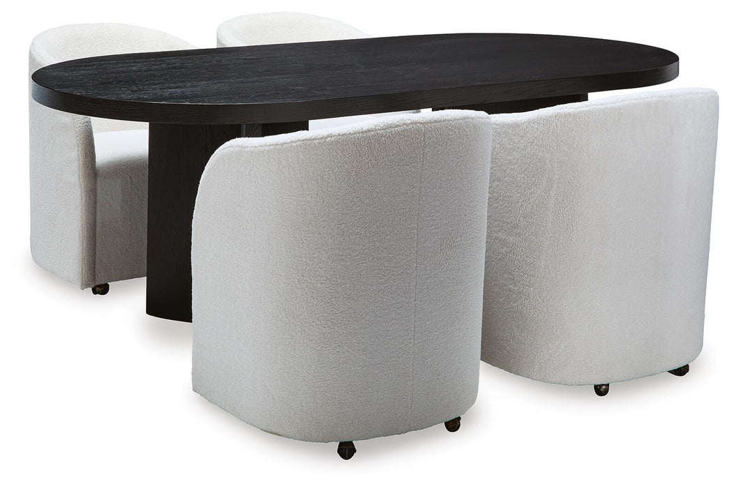Rowanbeck Dining Package - Home Furniture And More (Brentwood, MD)