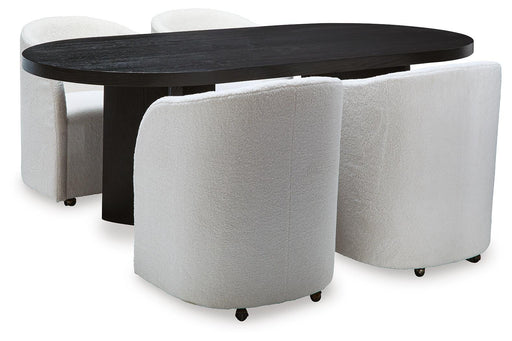 Rowanbeck Dining Package - Home Furniture And More (Brentwood, MD)