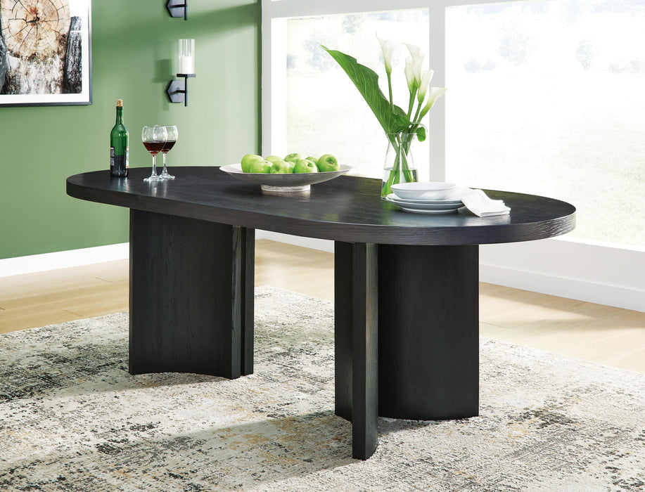 Rowanbeck Dining Package - Home Furniture And More (Brentwood, MD)
