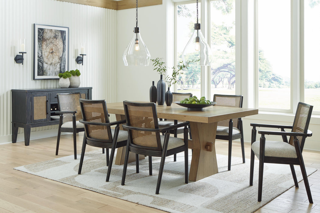 Galliden Dining Arm Chair - Home Furniture And More (Brentwood, MD)