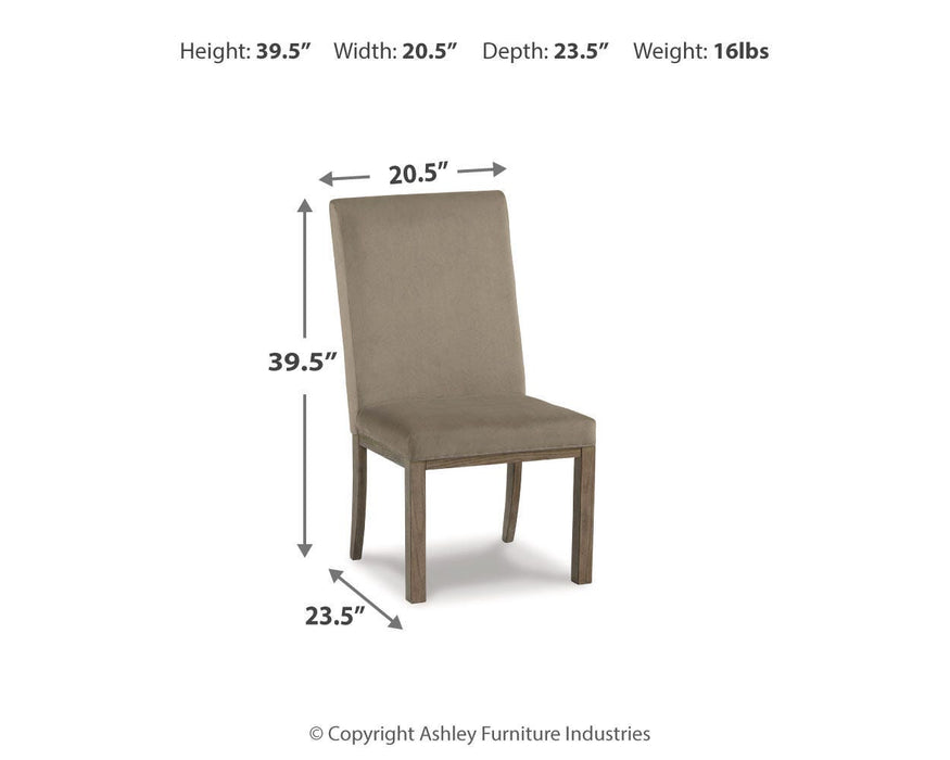 Chrestner Dining Chair - Home Furniture And More (Brentwood, MD)